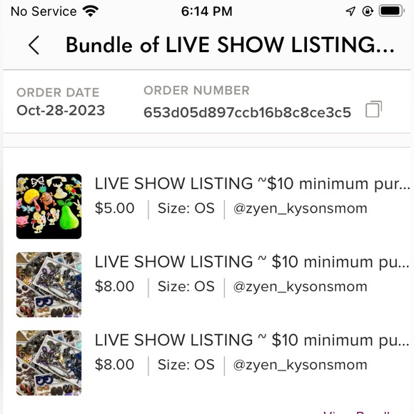 Jewelry - BIUNDLE FOR @zyen_kysonsmom